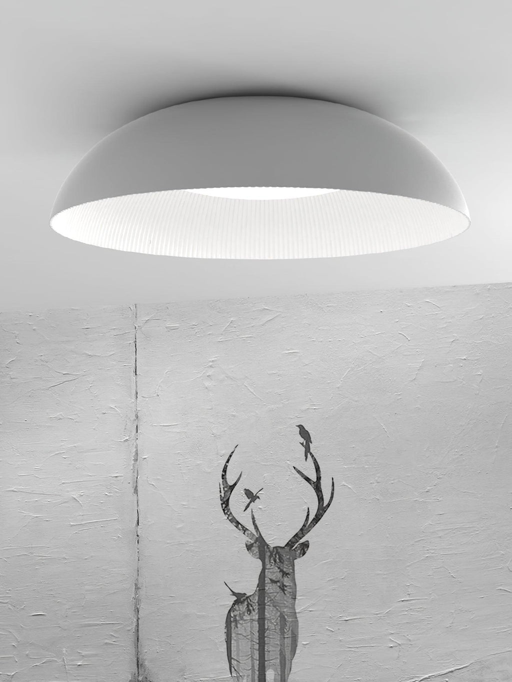 Pervane Aluminium Ceiling Lamp-Moonnatur