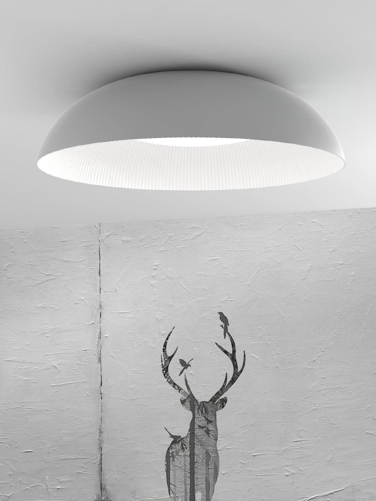 Pervane Aluminium Ceiling Lamp-Moonnatur