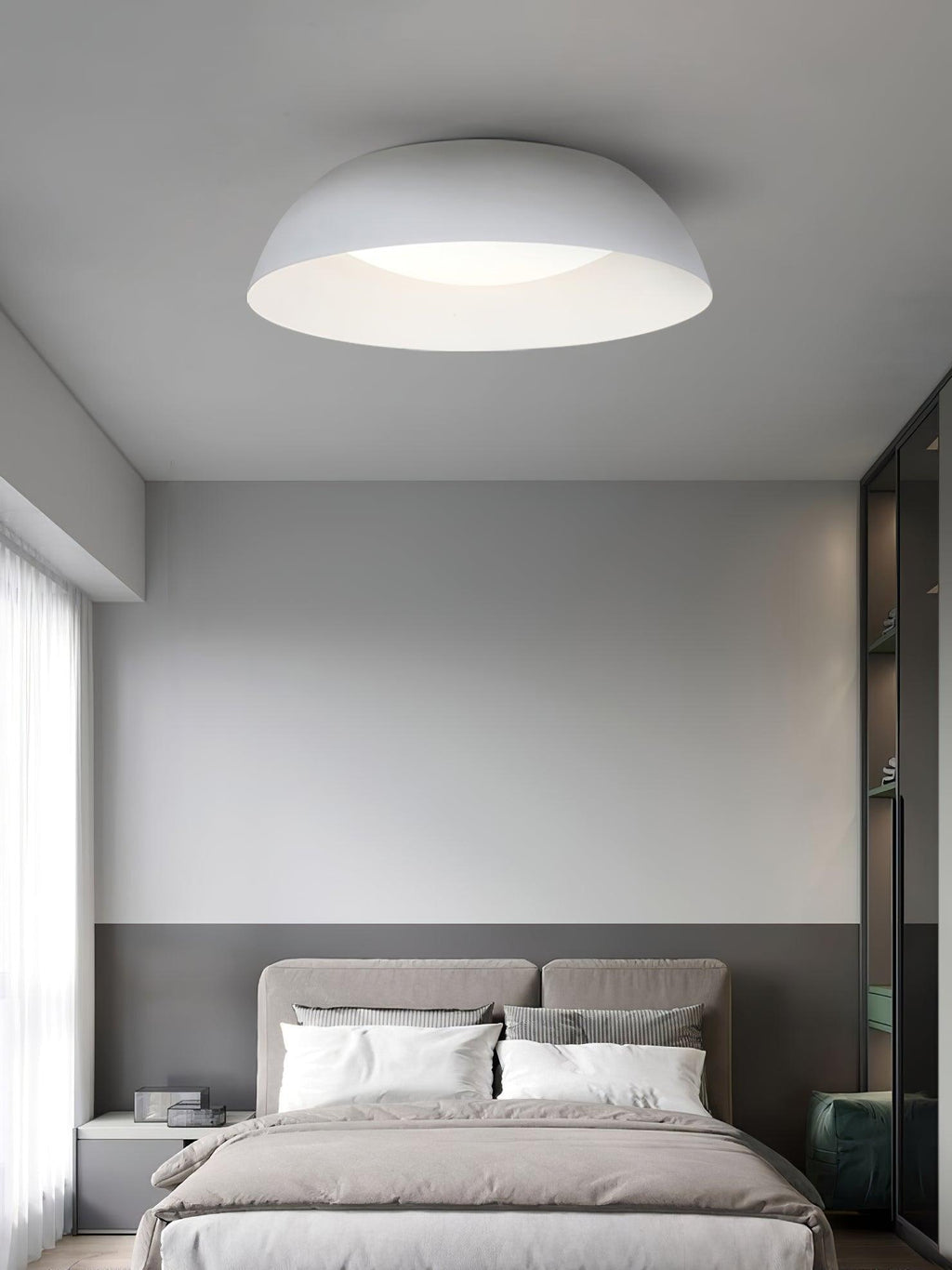 Pervane Aluminium Ceiling Lamp-Moonnatur