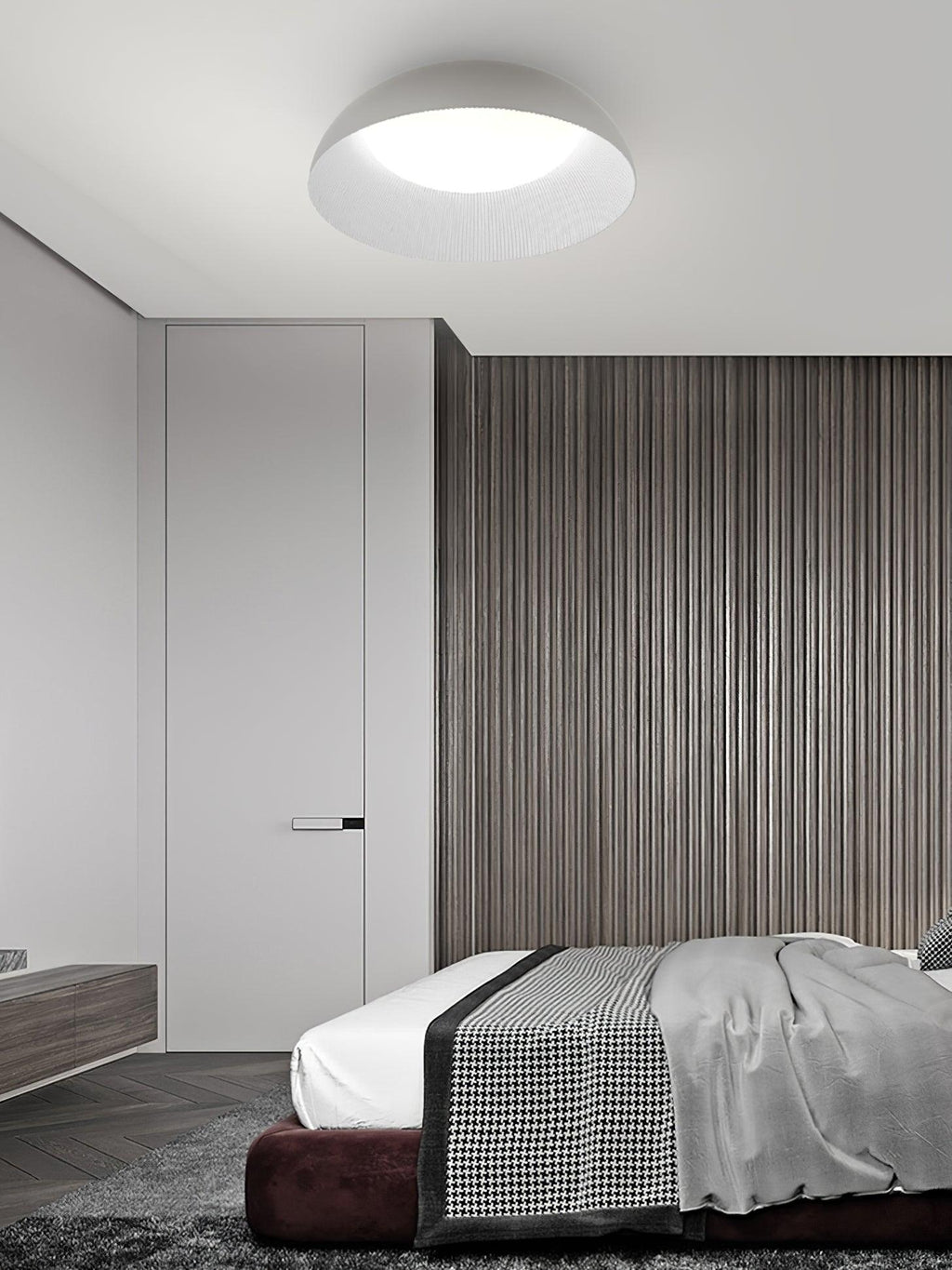Pervane Aluminium Ceiling Lamp-Moonnatur