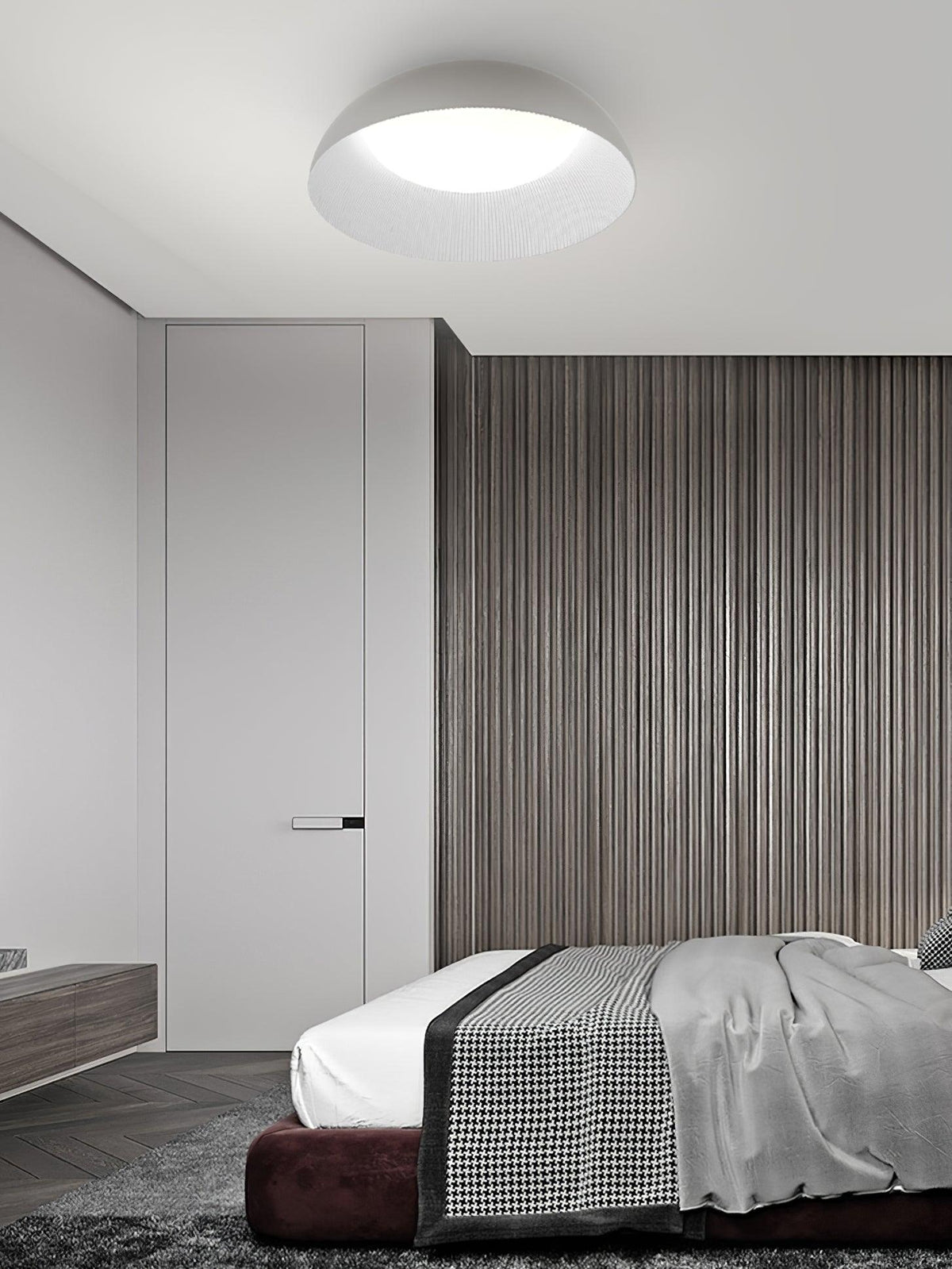 Pervane Aluminium Ceiling Lamp-Moonnatur