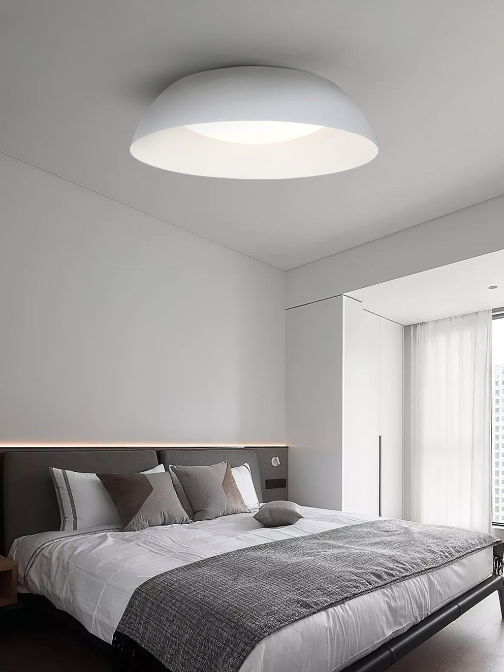Pervane Aluminium Ceiling Lamp-Moonnatur
