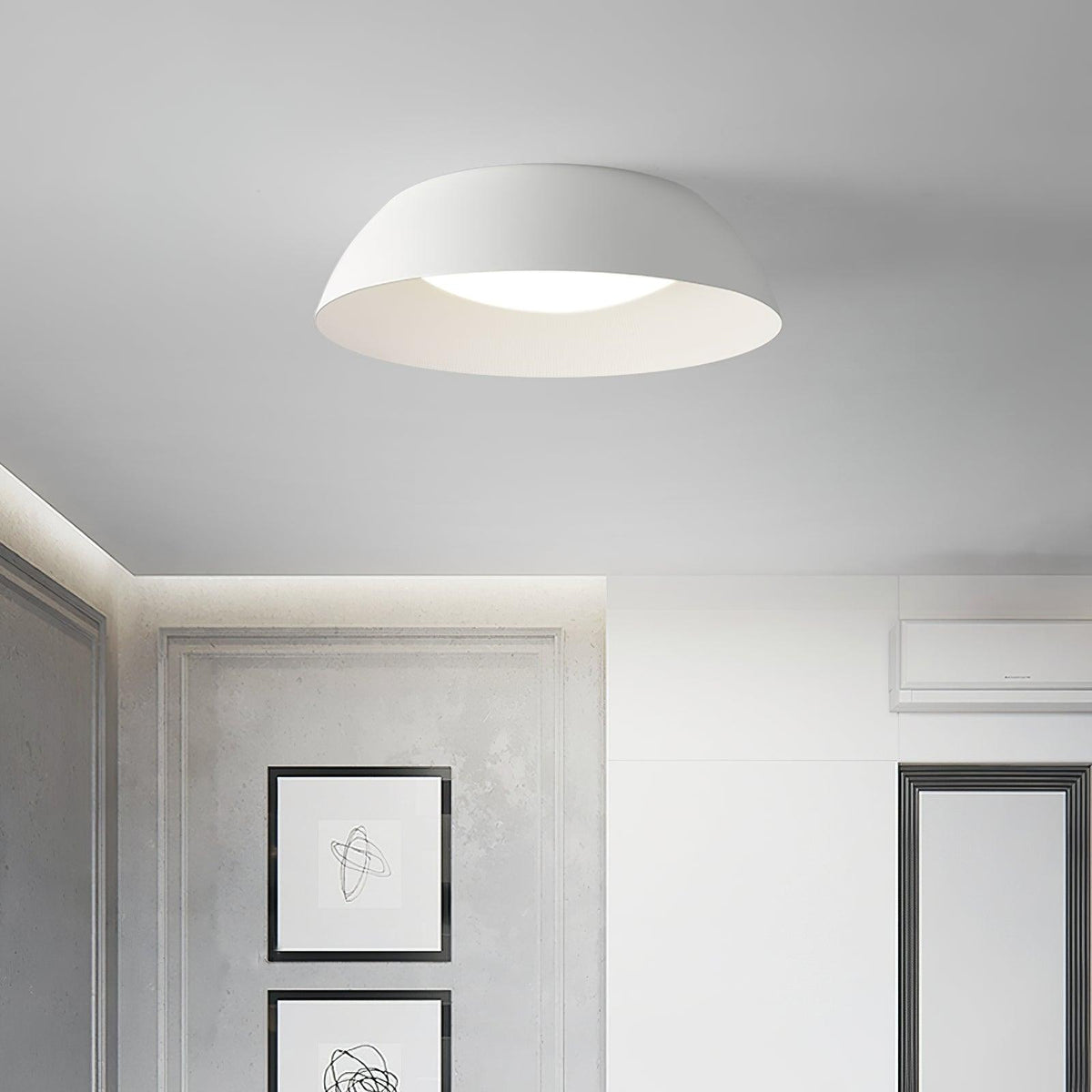 Pervane Aluminium Ceiling Lamp-Moonnatur