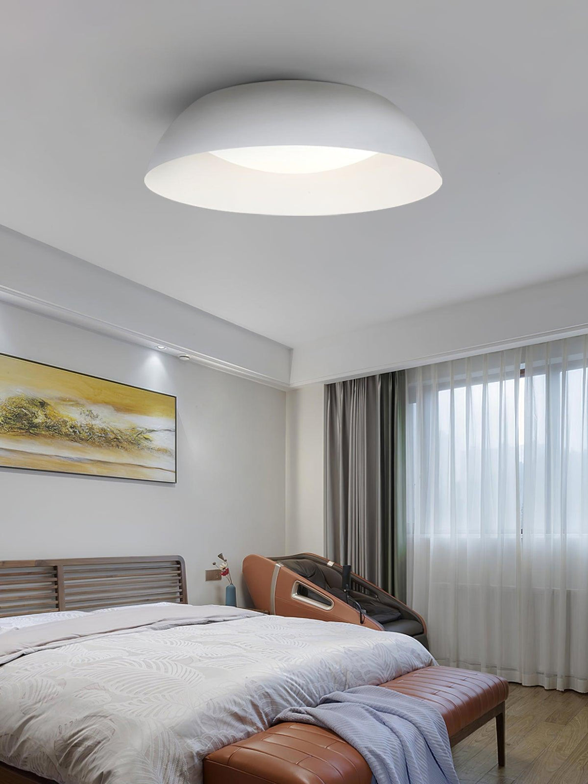 Pervane Aluminium Ceiling Lamp-Moonnatur