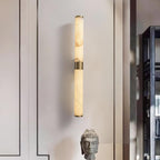 Emrenwyn Alabaster Wall Light-Moonnatur