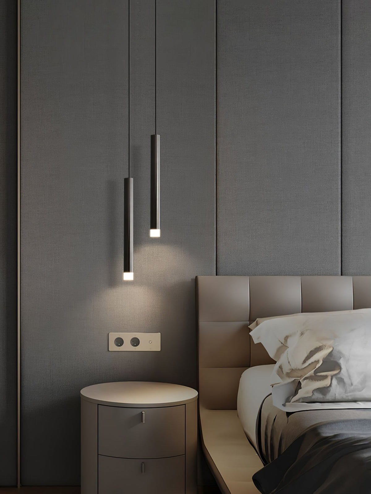 Usmeria Acrylic Pendant Light-Moonnatur