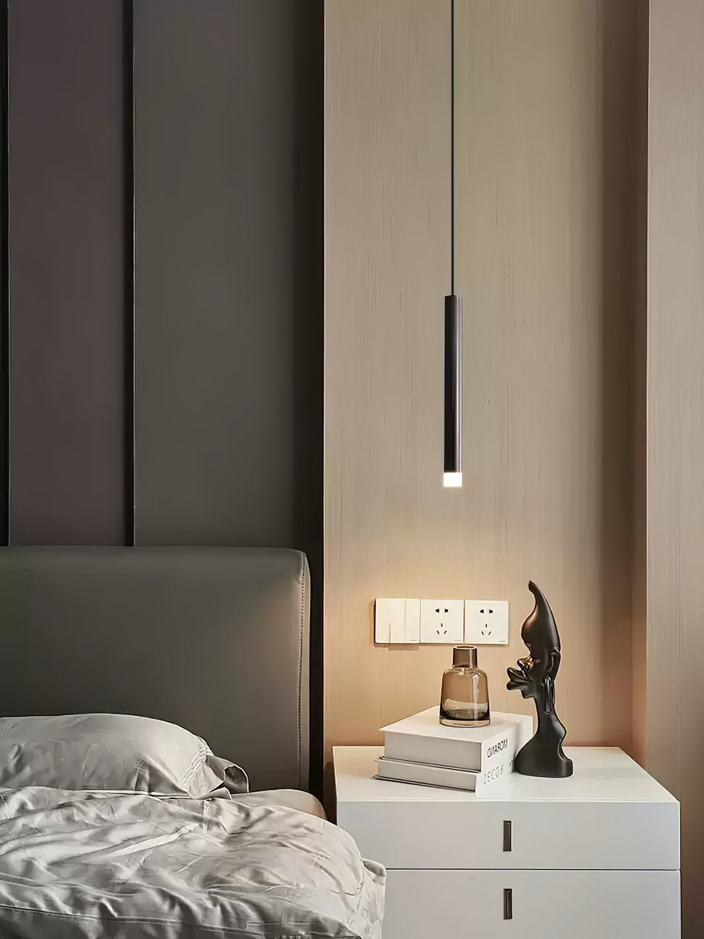 Usmeria Acrylic Pendant Light-Moonnatur
