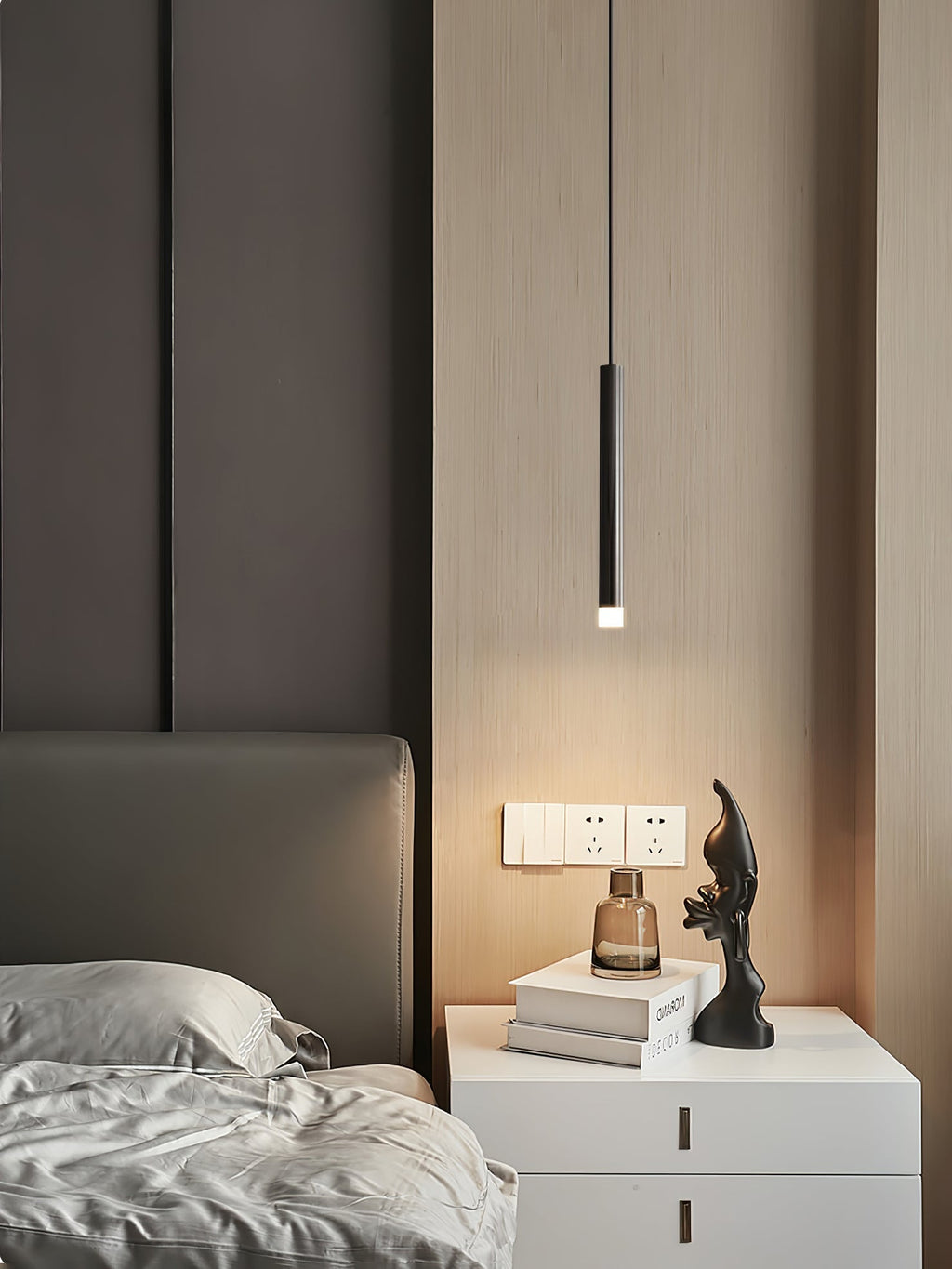 Usmeria Acrylic Pendant Light-Moonnatur