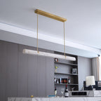 Brenellark Alabaster Pendant Light-Moonnatur