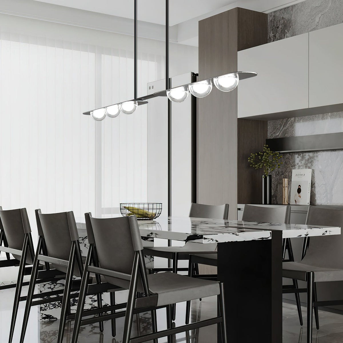 Cardenune Glass Pendant Light-Moonnatur