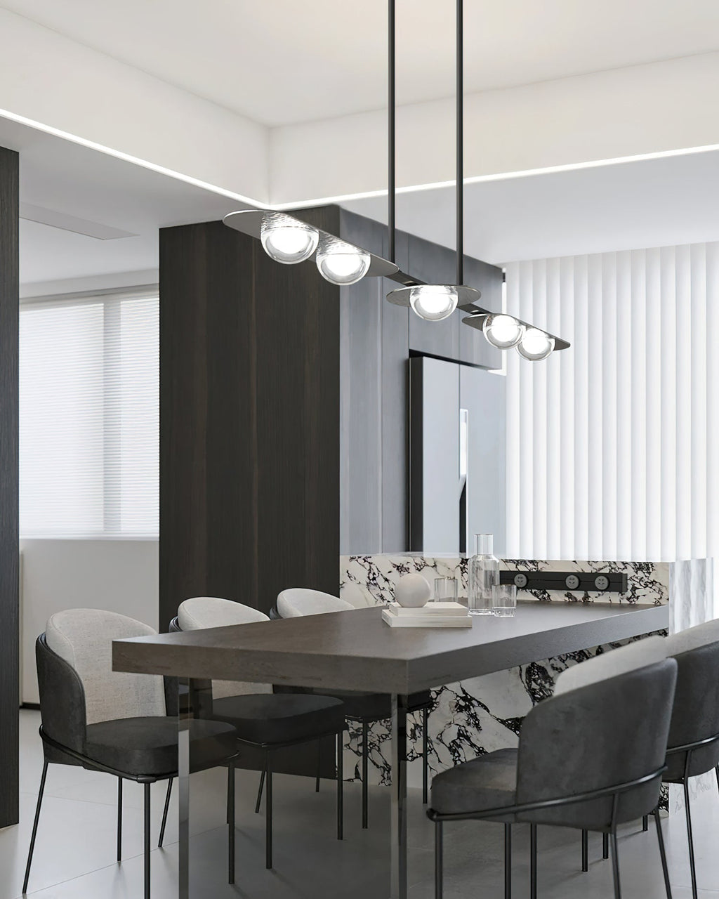 Cardenune Glass Pendant Light-Moonnatur