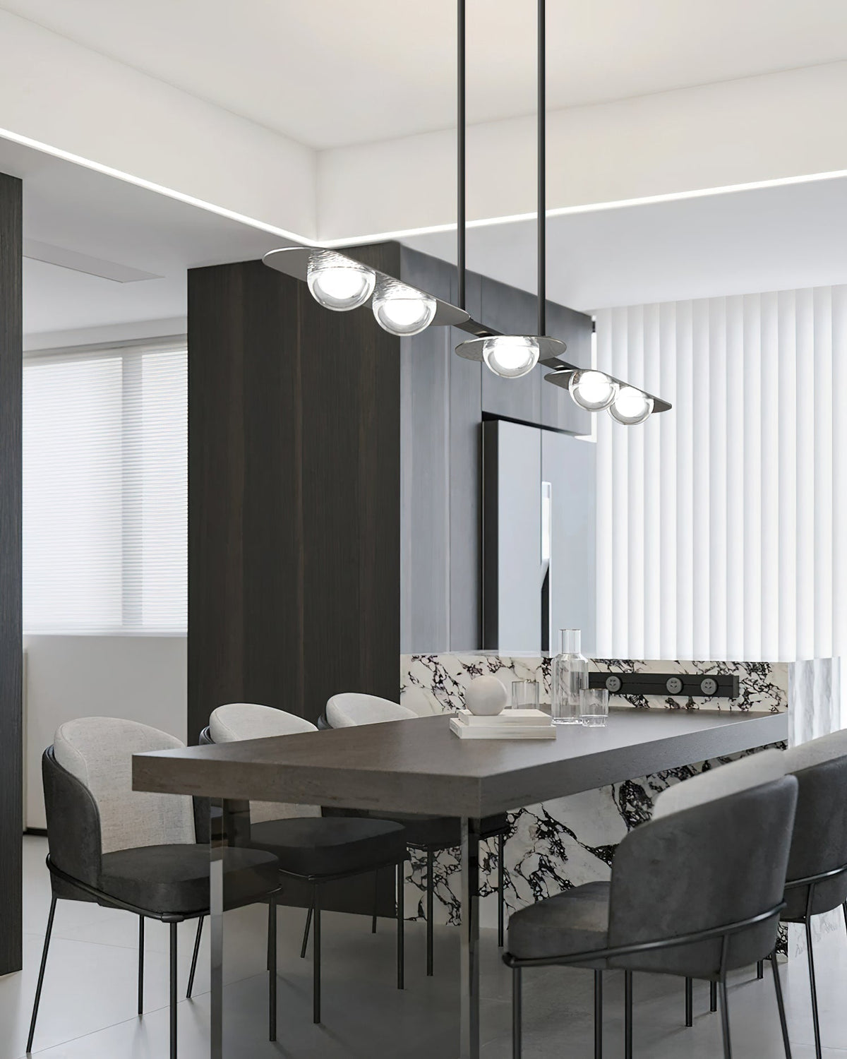 Cardenune Glass Pendant Light-Moonnatur