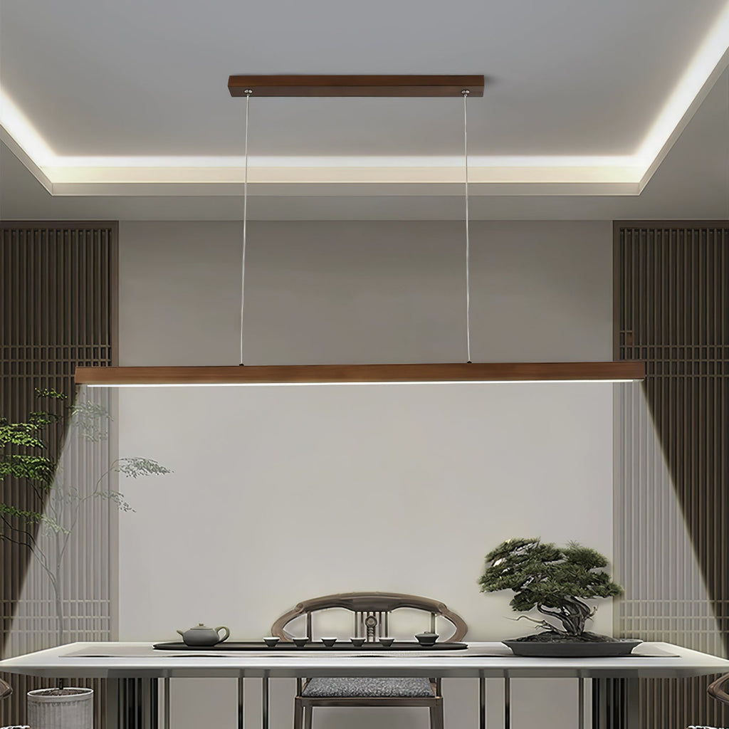 Clarenena Wood Pendant Light-Moonnatur