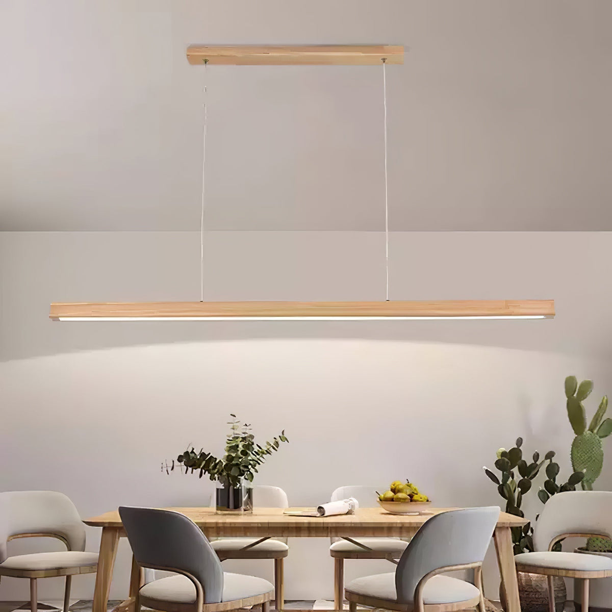 Clarenena Wood Pendant Light-Moonnatur