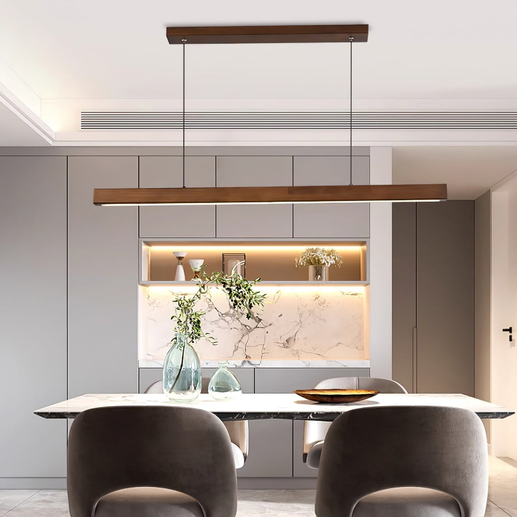 Clarenena Wood Pendant Light-Moonnatur
