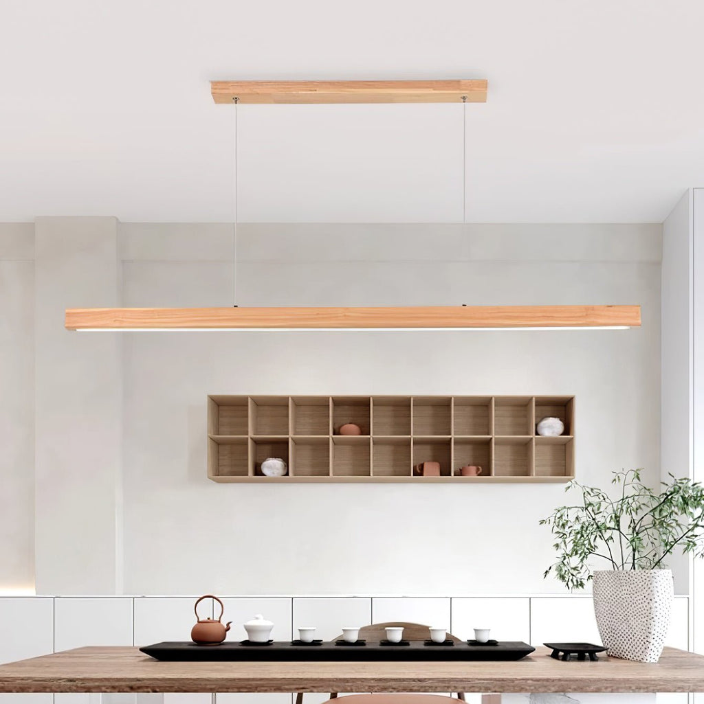 Clarenena Wood Pendant Light-Moonnatur