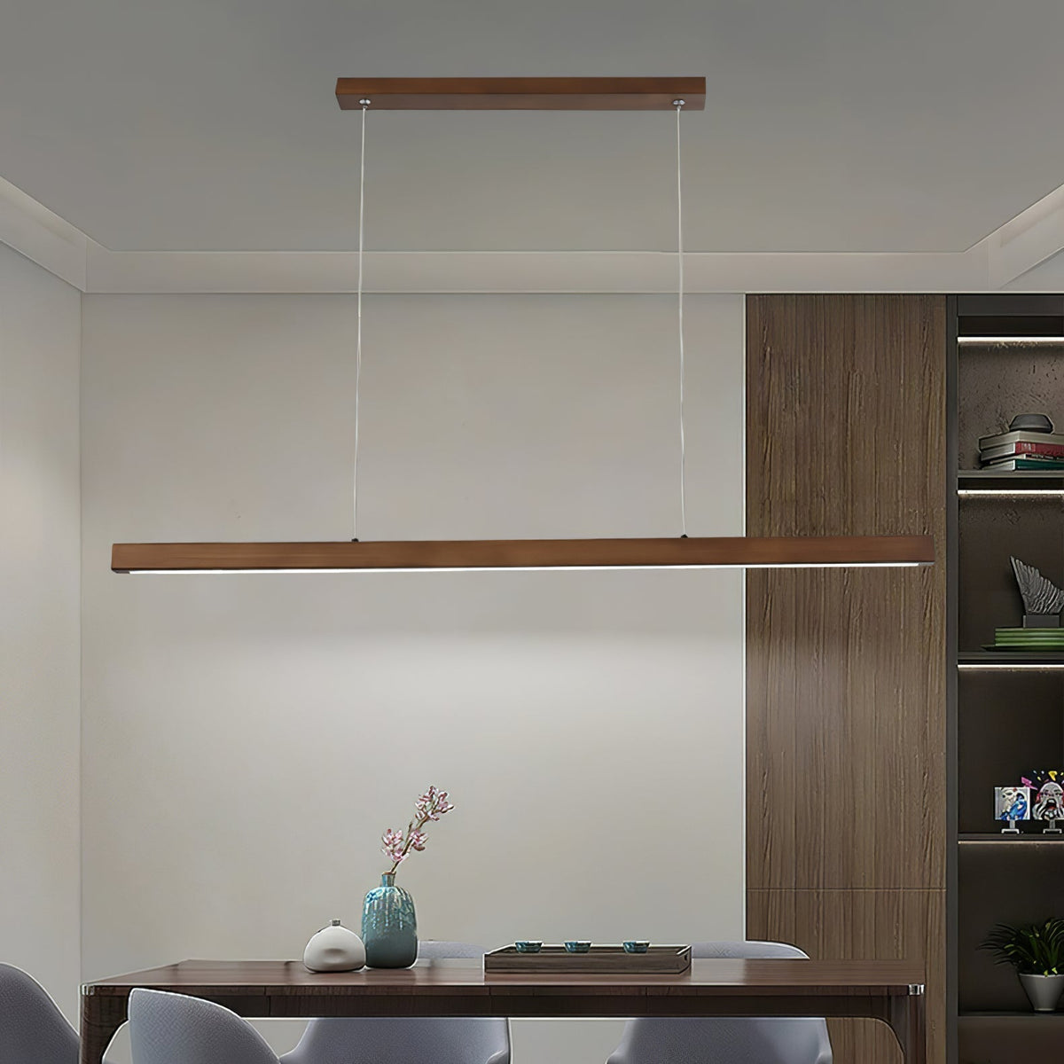 Clarenena Wood Pendant Light-Moonnatur