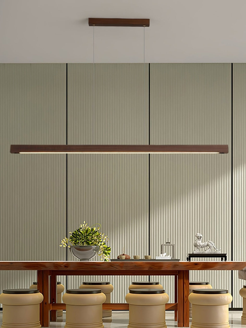 Clarenena Wood Pendant Light-Moonnatur