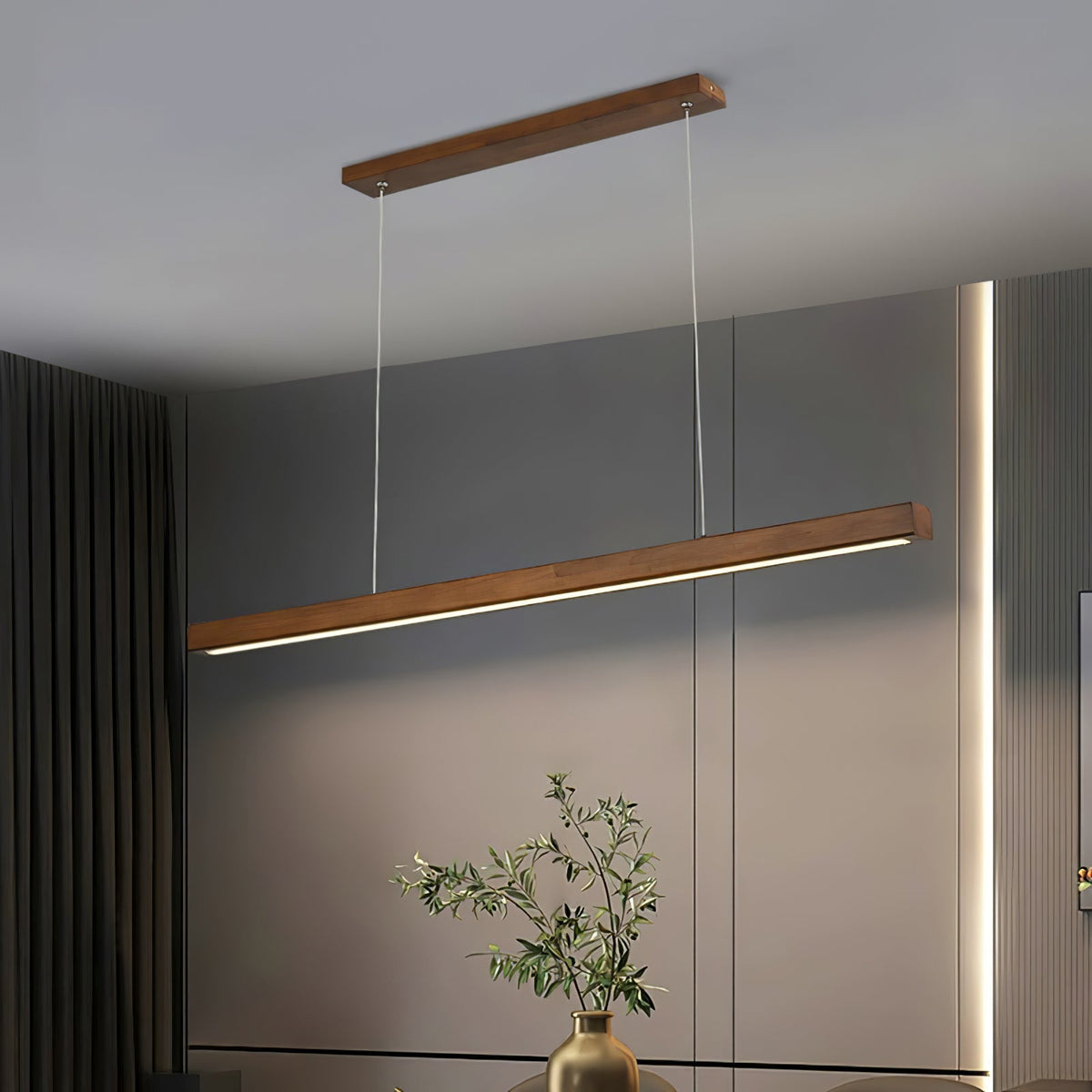 Clarenena Wood Pendant Light-Moonnatur