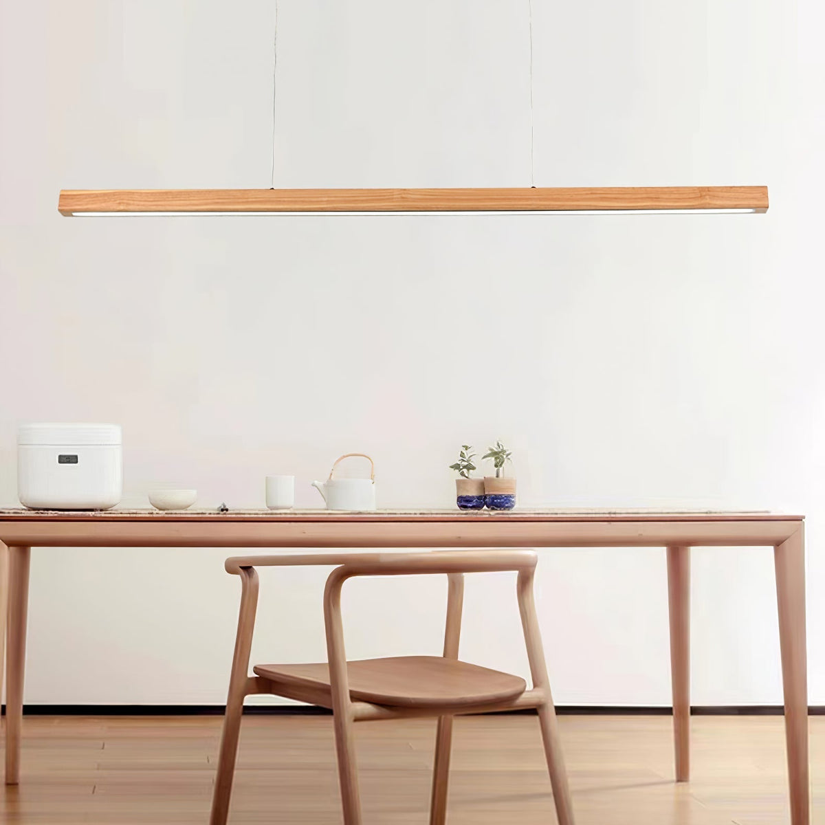 Clarenena Wood Pendant Light-Moonnatur