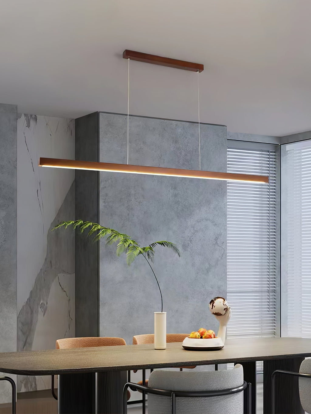 Clarenena Wood Pendant Light-Moonnatur