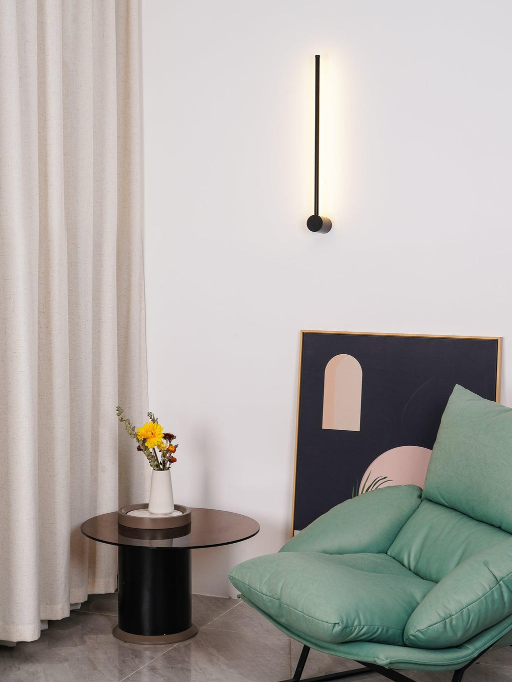 Neravia Acrylic Wall Lamp-Moonnatur