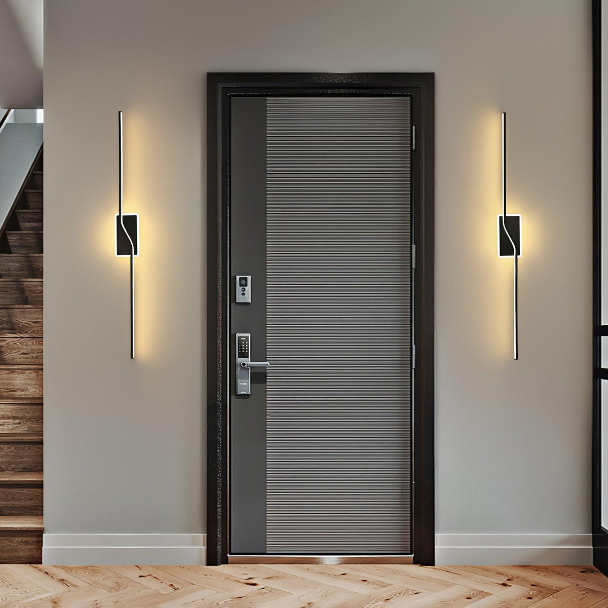 Avonlyn Aluminium Wall Light-Moonnatur