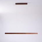 Isavelle Wood Pendant Light-Moonnatur
