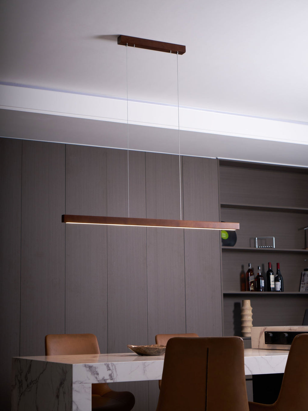 Clarenena Wood Pendant Light-Moonnatur