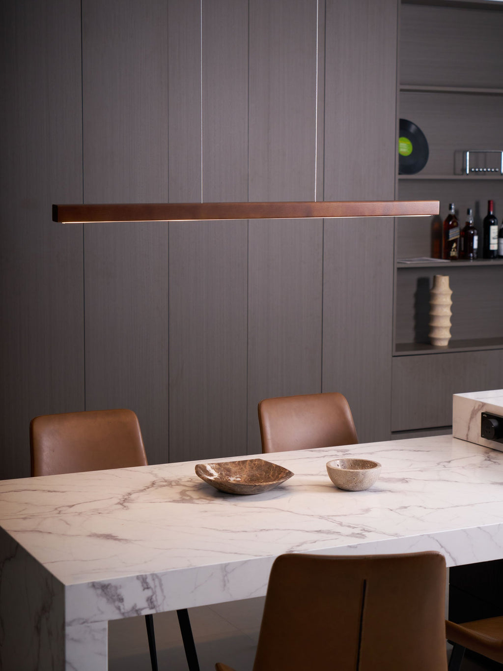 Clarenena Wood Pendant Light-Moonnatur