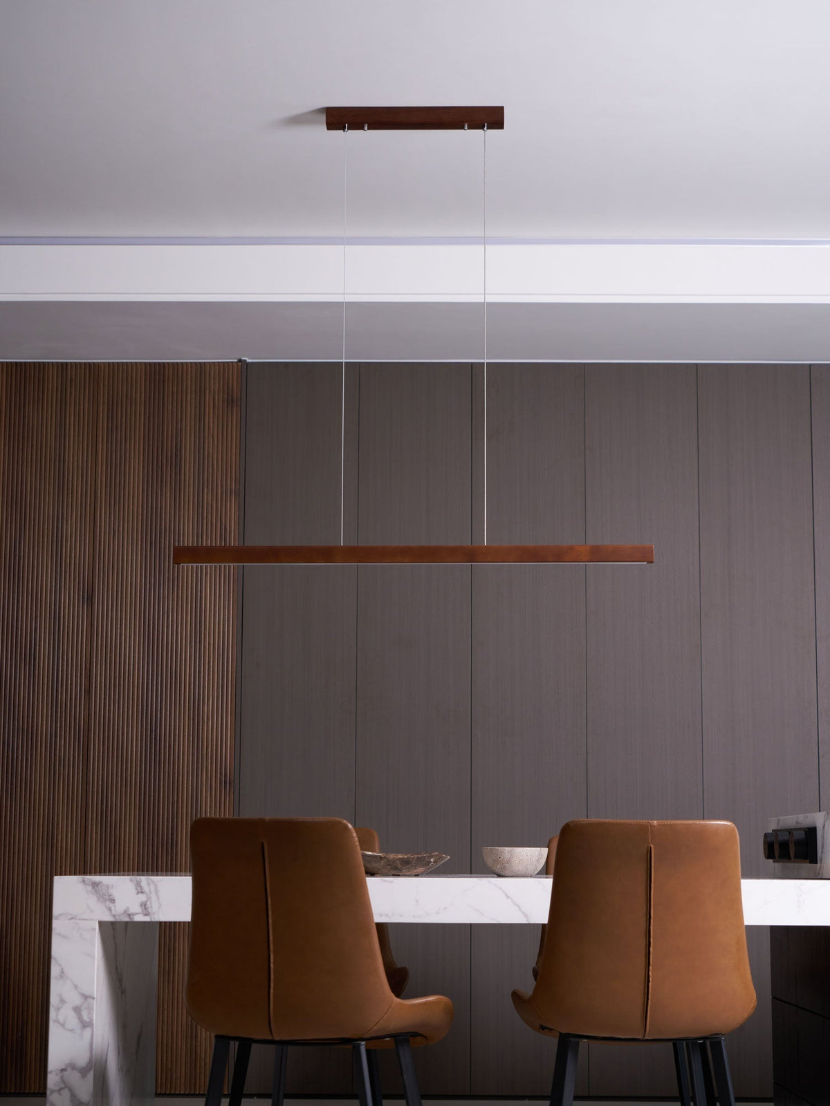 Clarenena Wood Pendant Light-Moonnatur