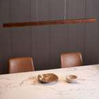 Isavelle Wood Pendant Light-Moonnatur