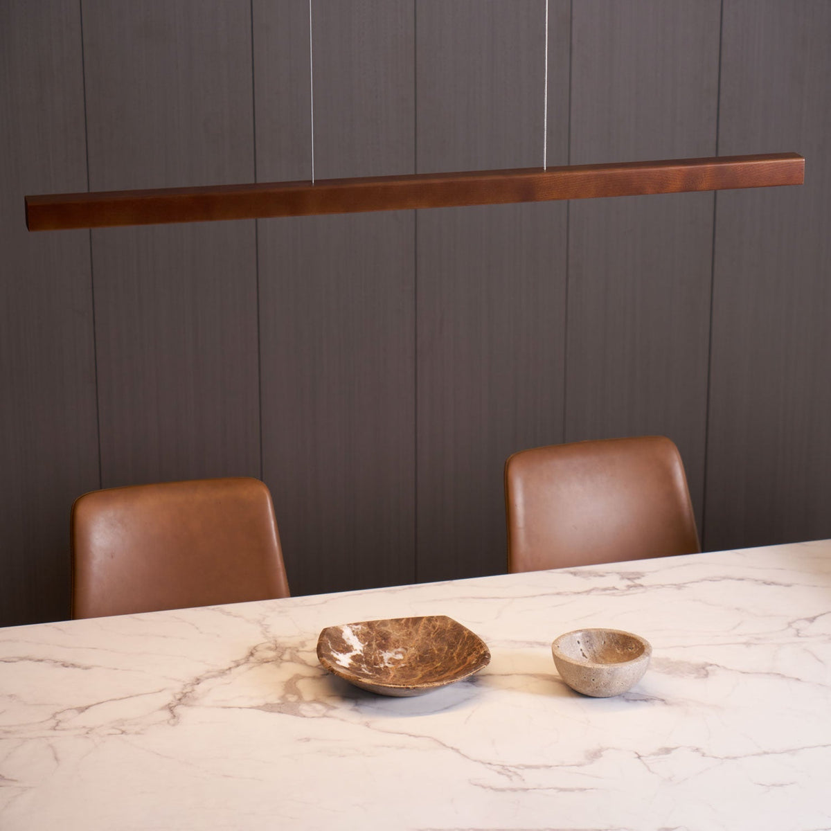 Isavelle Wood Pendant Light-Moonnatur