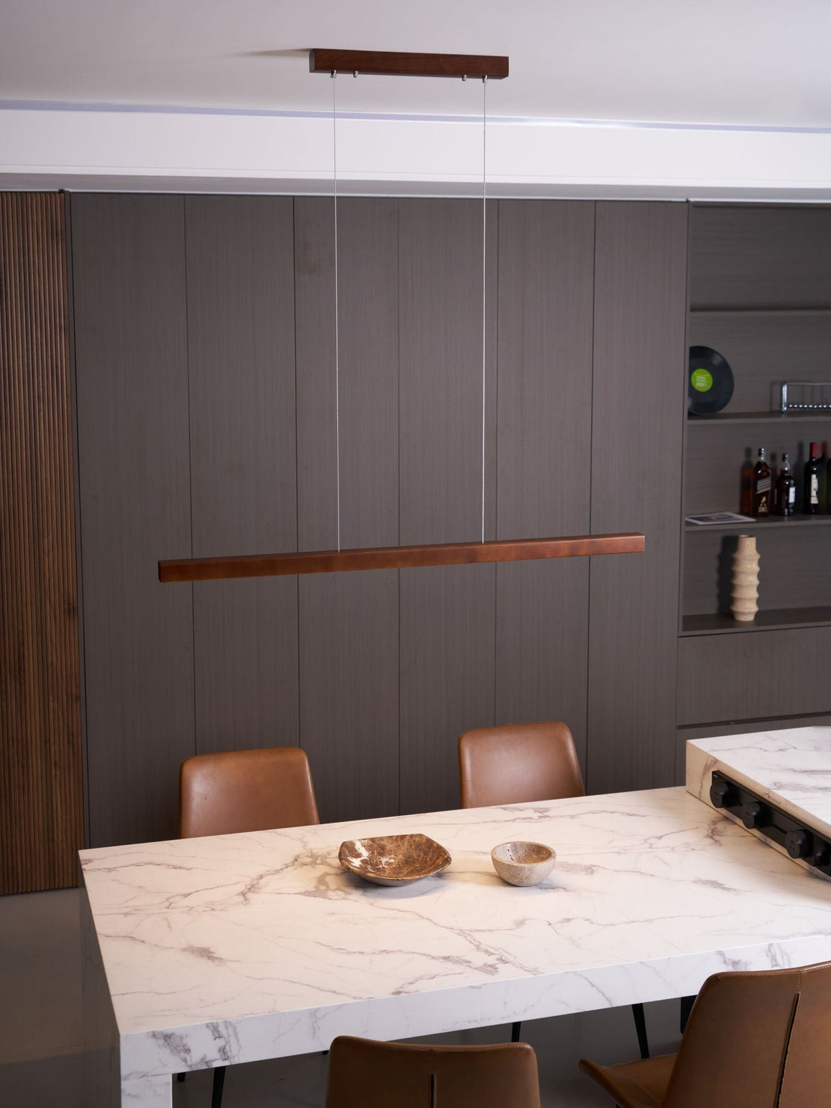 Clarenena Wood Pendant Light-Moonnatur