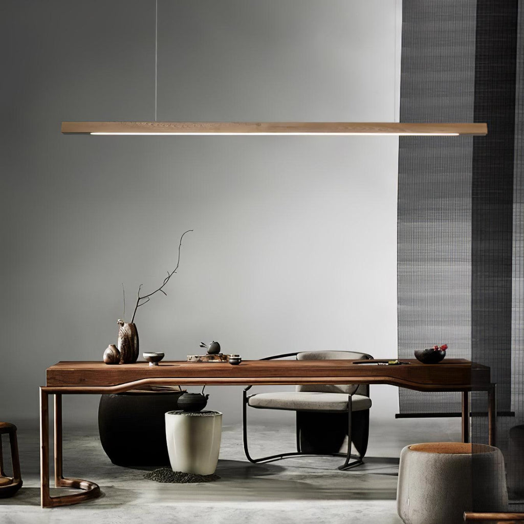 Hildenina Wood Pendant Light-Moonnatur