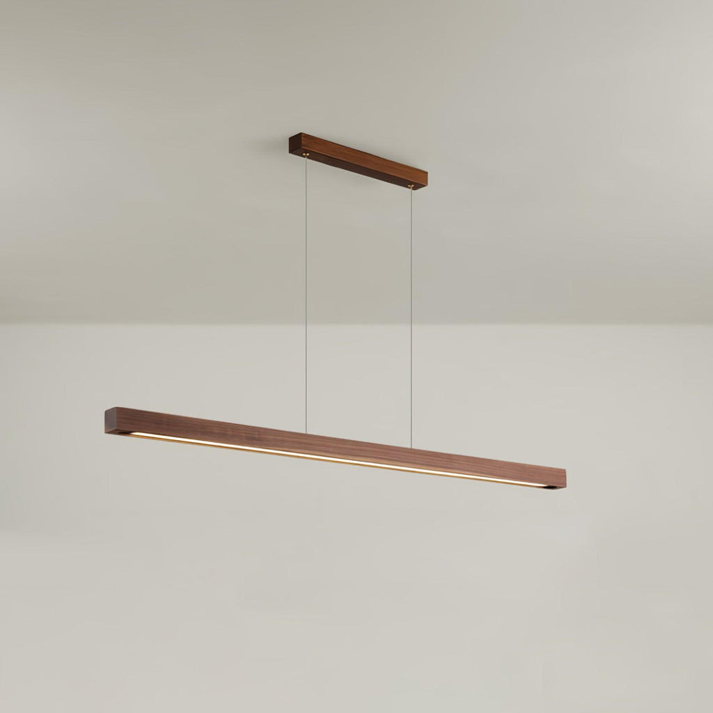 Isavelle Wood Pendant Light-Moonnatur