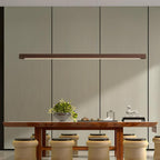 Isavelle Wood Pendant Light-Moonnatur