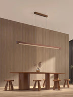 Isavelle Wood Pendant Light-Moonnatur