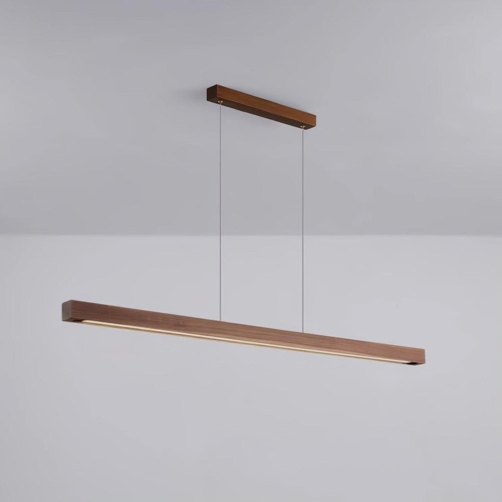 Isavelle Wood Pendant Light-Moonnatur