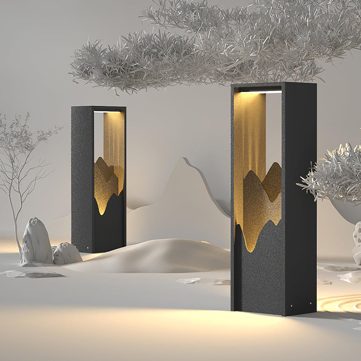 Cumberash Stainless Steel Outdoor Light-Moonnatur
