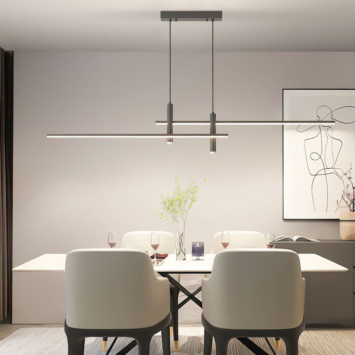 Fendelgrove Metal Pendant Light-Moonnatur