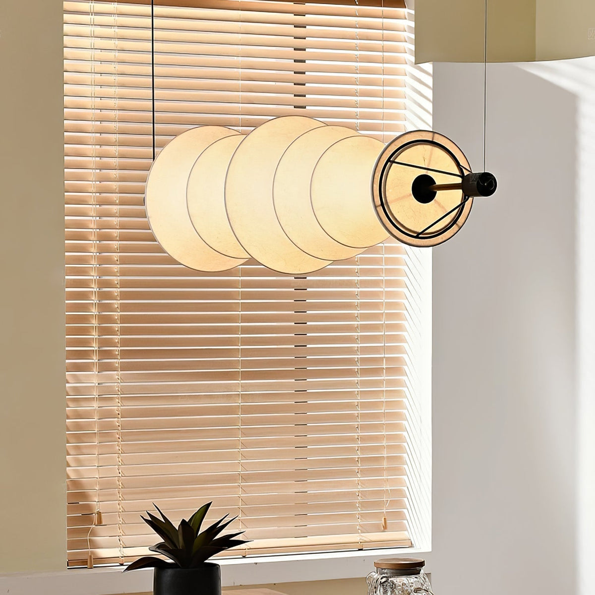 Davenwyn Silk Pendant Light-Moonnatur