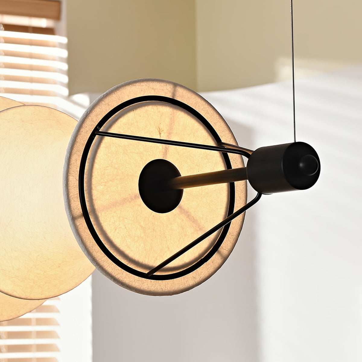Davenwyn Silk Pendant Light-Moonnatur