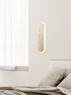 Wardenwell Travertine Wall Light-Moonnatur