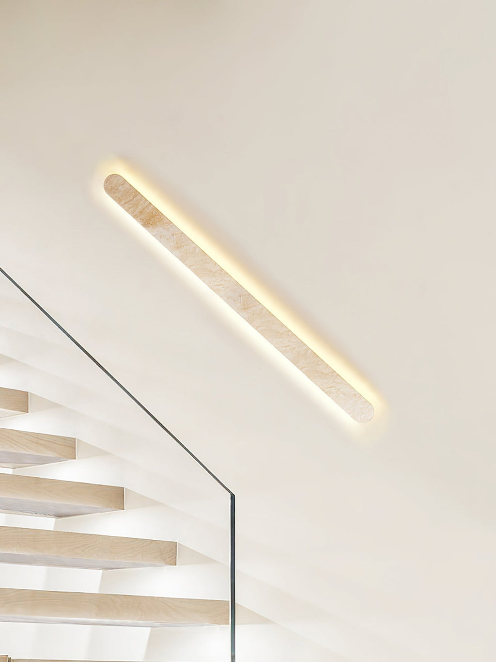 Wardenwell Travertine Wall Light-Moonnatur