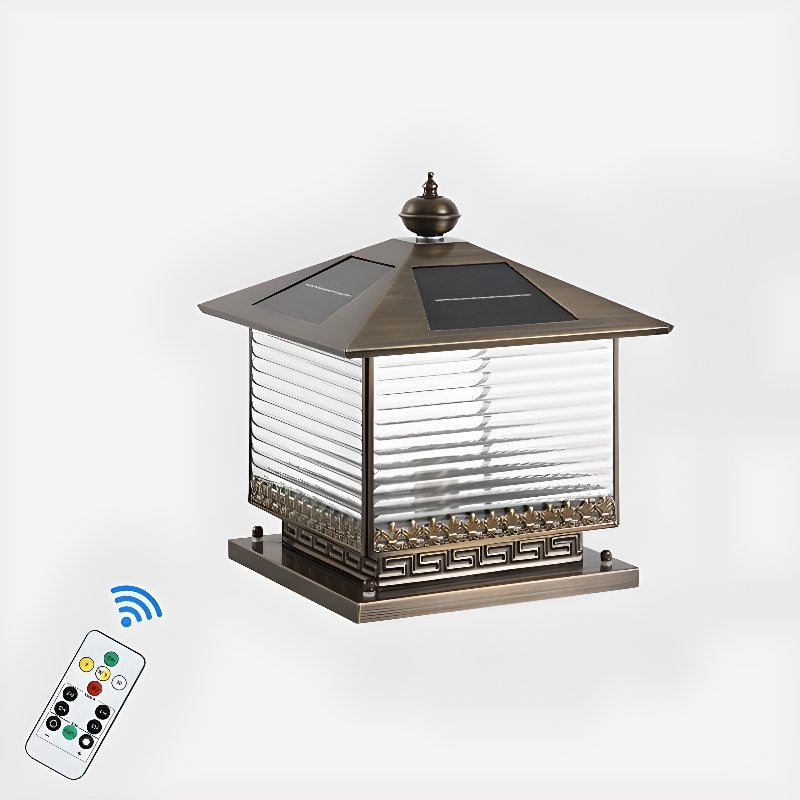 Anseleth Aluminium Post Light-Moonnatur