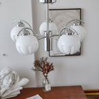 Grevora Glass Chandelier-Moonnatur