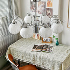 Grevora Glass Chandelier-Moonnatur