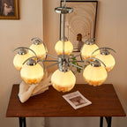 Grevora Glass Chandelier-Moonnatur