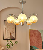 Grevora Glass Chandelier-Moonnatur
